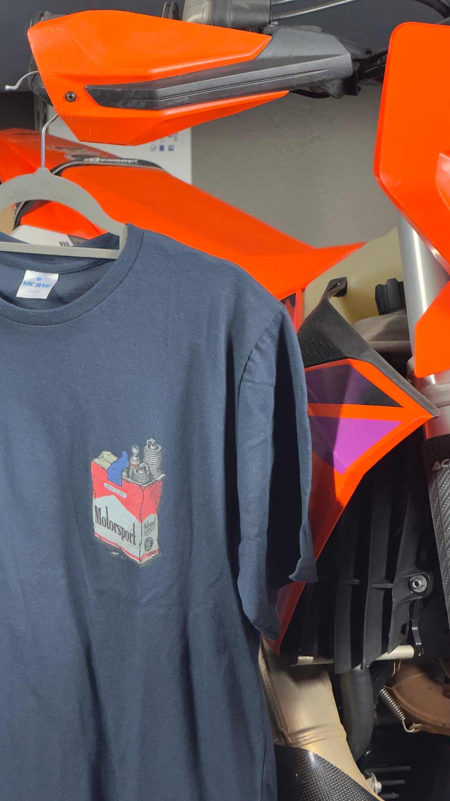 Spark Plugs Classic Tee - Navy