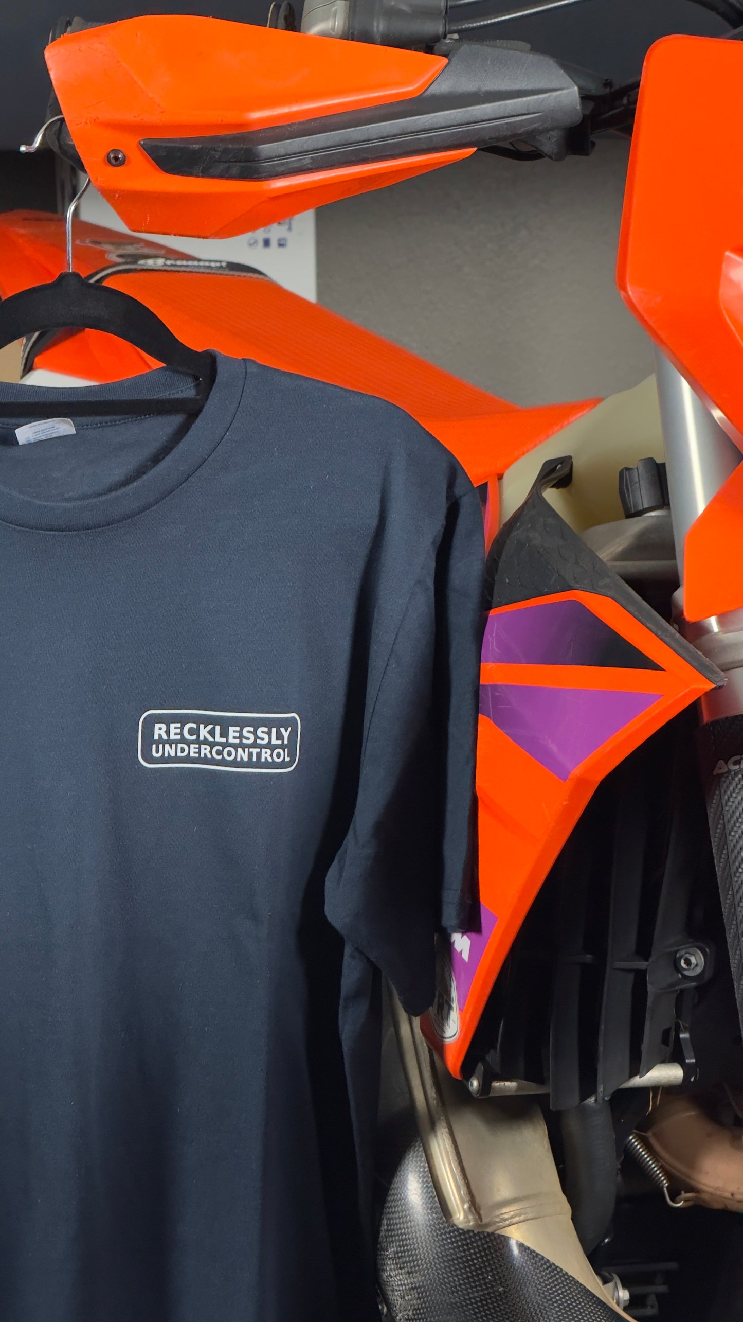 Recklessly Undercontrol Classic Tee - Navy