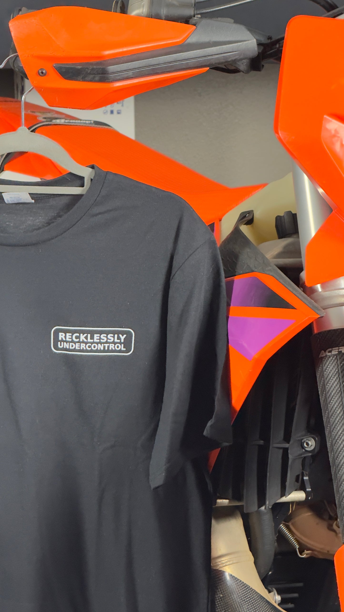 Recklessly Undercontrol Classic Tee - Black