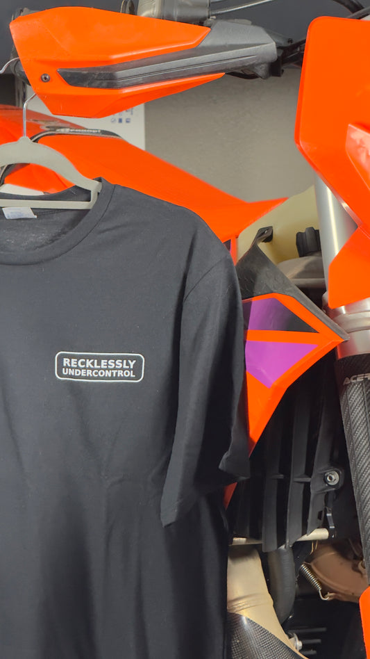 Recklessly Undercontrol Classic Tee - Black